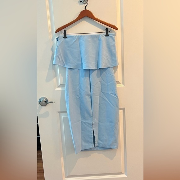 LIKELY Driggs Dress in Blue Bell - Picture 6 of 16